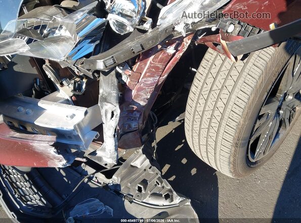 5FNYF6H28NB088041 2022 HONDA PILOT Бордовый Вид щитка приборов