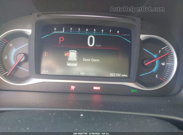 5FNYF6H28NB088041 2022 HONDA PILOT Бордовый Вид задних сидений