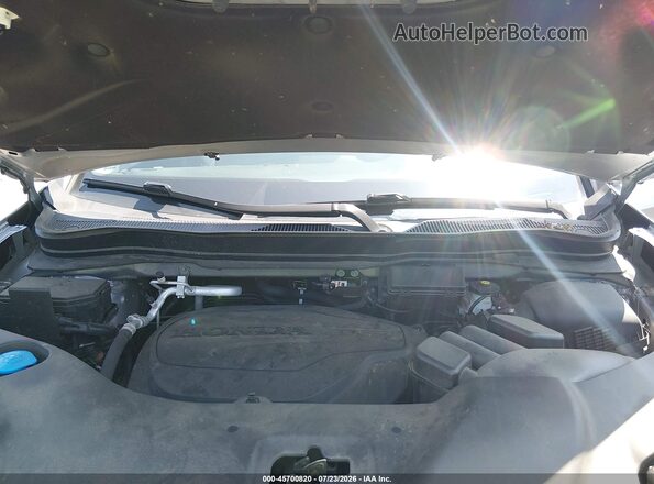 5FNYF6H28NB095233 2022 HONDA PILOT Silver Rear view