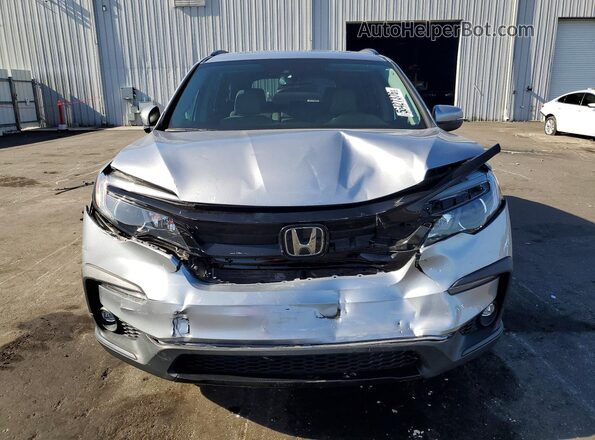 5FNYF6H28NB096477 2022 HONDA PILOT Silver Դիմացի տեսք