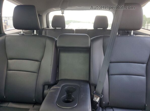 5FNYF6H29MB093831 2021 HONDA PILOT Black Rear seats view