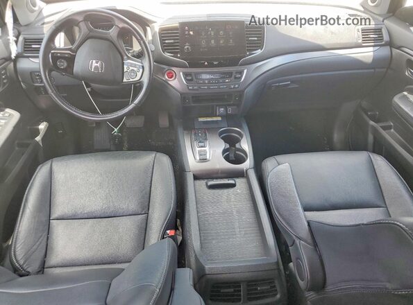 5FNYF6H29MB093831 2021 HONDA PILOT Black Dashboard view