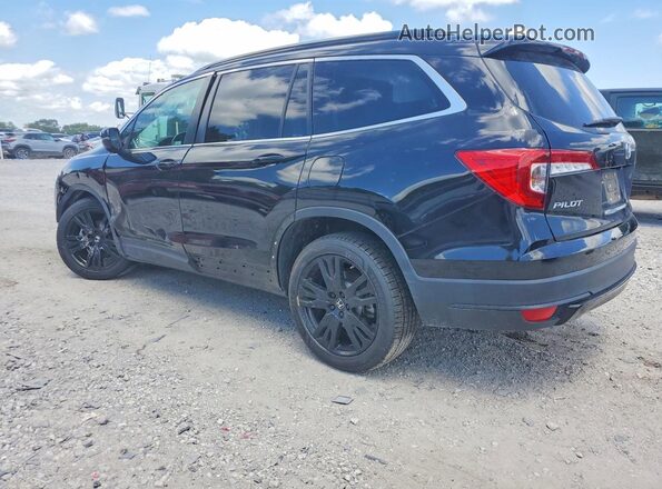 5FNYF6H29MB093831 2021 HONDA PILOT Black Rear left