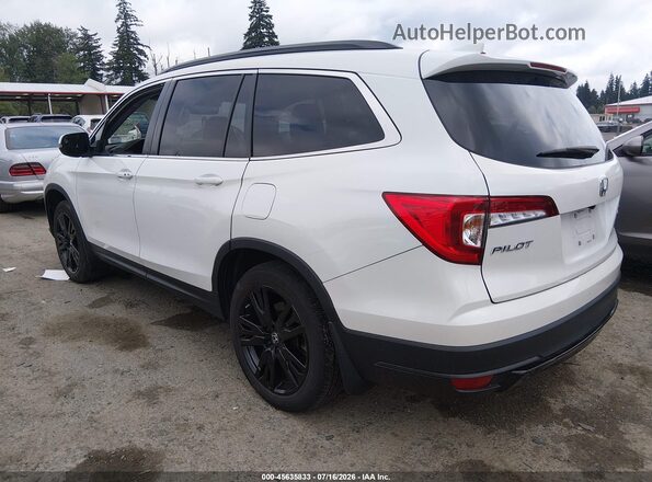 5FNYF6H2XMB007202 2021 HONDA PILOT Белый Задняя левая четверть