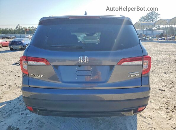 5FNYF6H2XMB032133 2021 HONDA PILOT Gray Вид ззаду