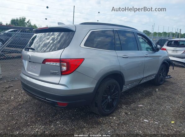 5FNYF6H2XMB103167 2021 HONDA PILOT Silver Հետևի աջ
