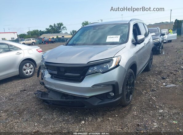 5FNYF6H2XMB103167 2021 HONDA PILOT Silver Սարքավորումների վահանակի տեսք