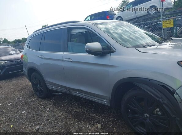 5FNYF6H2XMB103167 2021 HONDA PILOT Silver Սալոնի հետևի տեսք