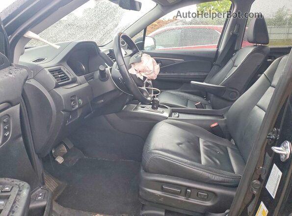 5FNYF6H2XNB005371 2022 HONDA PILOT Black Vista interior delantera