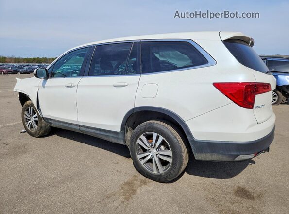 5FNYF6H30JB039273 2018 HONDA PILOT White Trasero izquierdo