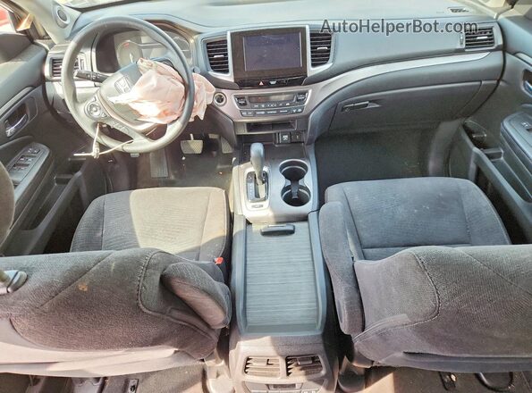 5FNYF6H30JB039273 2018 HONDA PILOT White Vista del salpicadero