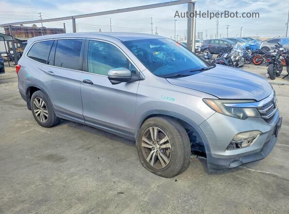 5FNYF6H30JB042870 2018 HONDA PILOT Silver Przód prawy