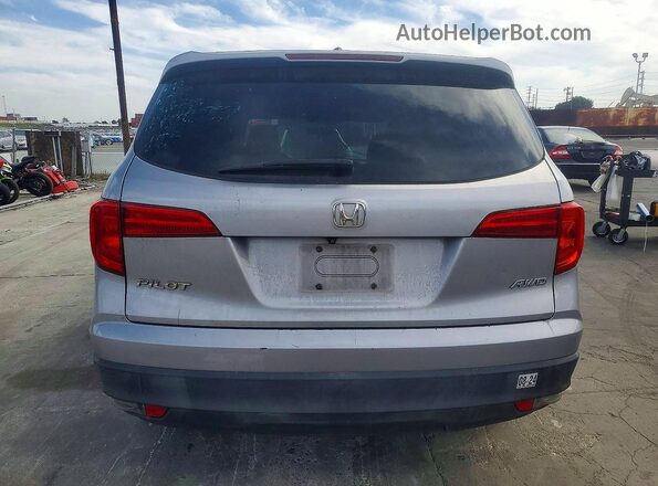 5FNYF6H30JB042870 2018 HONDA PILOT Silver Widok z tyłu