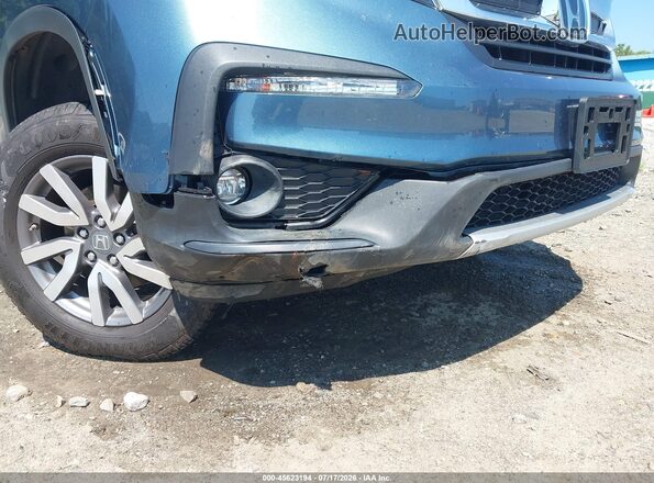 5FNYF6H30MB072326 2021 HONDA PILOT Синий Вид спереди