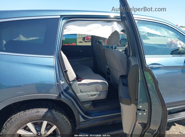 5FNYF6H30MB072326 2021 HONDA PILOT Синий Вид наклейки с VIN-кодом