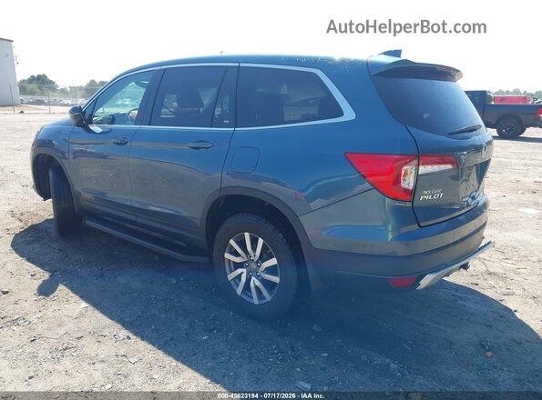 5FNYF6H30MB072326 2021 HONDA PILOT Синий Задняя левая четверть