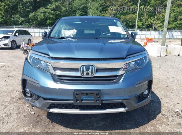 5FNYF6H30MB072326 2021 HONDA PILOT Синий Вид щитка приборов