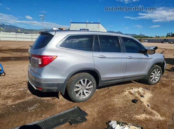5FNYF6H31MB031008 2021 HONDA PILOT Silver Trasero derecho