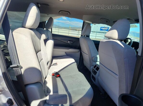 5FNYF6H31MB031008 2021 HONDA PILOT Silver Vista de los asientos traseros