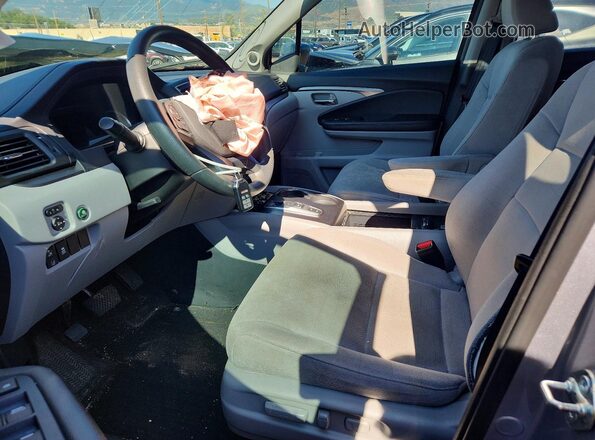 5FNYF6H31MB031008 2021 HONDA PILOT Silver Vista interior delantera