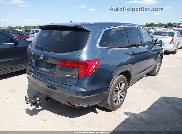 5FNYF6H32JB069326 2018 HONDA PILOT Blue Հետևի աջ