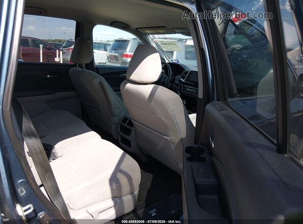 5FNYF6H32JB069326 2018 HONDA PILOT Blue VIN կոդի պիտակի տեսք