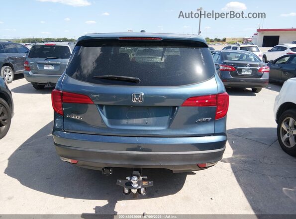 5FNYF6H32JB069326 2018 HONDA PILOT Blue 