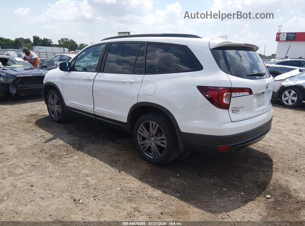 5FNYF6H32NB050703 2022 HONDA PILOT White Задня ліва чверть