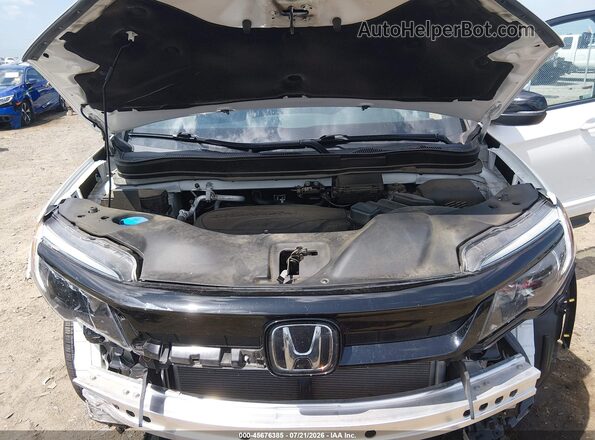 5FNYF6H32NB050703 2022 HONDA PILOT White Вид ззаду
