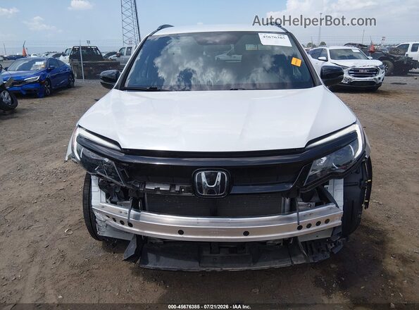 5FNYF6H32NB050703 2022 HONDA PILOT White Вид щитка приладів