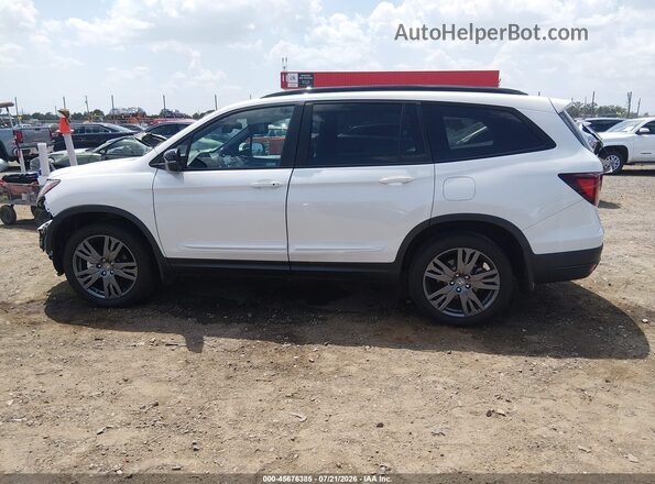 5FNYF6H32NB050703 2022 HONDA PILOT White Панорамний вид салону 360°