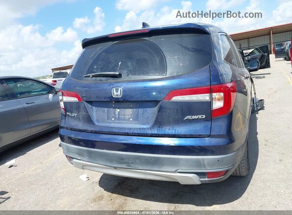 5FNYF6H33KB058627 2019 HONDA PILOT Blue 