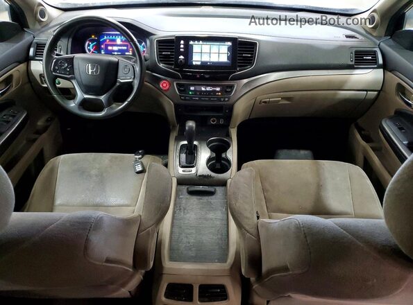 5FNYF6H33LB038461 2020 HONDA PILOT Maroon Vista del salpicadero