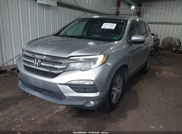 5FNYF6H34JB060496 2018 HONDA PILOT Серебряный Передняя левая четверть