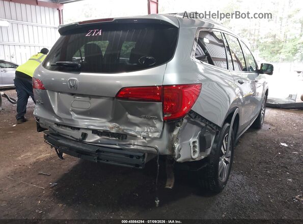 5FNYF6H34JB060496 2018 HONDA PILOT Серебряный Задняя правая четверть