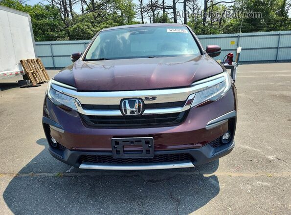 5FNYF6H34LB021295 2020 HONDA PILOT Red Front view