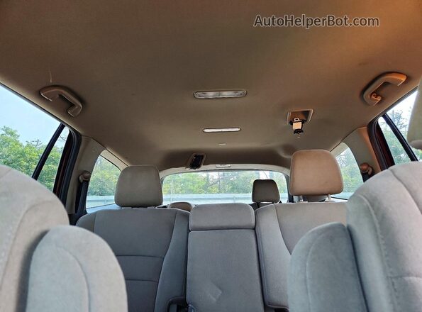 5FNYF6H34LB021295 2020 HONDA PILOT Red Rear seats view
