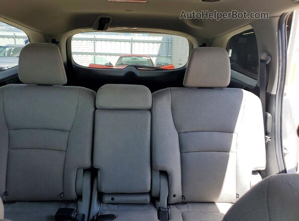 5FNYF6H34LB060937 2020 HONDA PILOT Silver უკანა სავარძლების ხედი