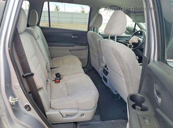 5FNYF6H34LB060937 2020 HONDA PILOT Silver უკანა სალონის ხედი