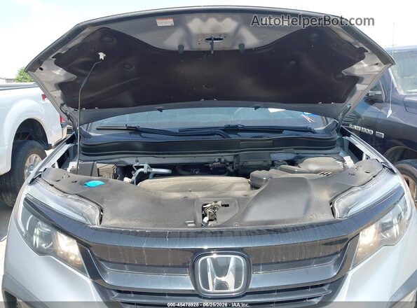 5FNYF6H34NB073545 2022 HONDA PILOT Light Blue Вид ззаду