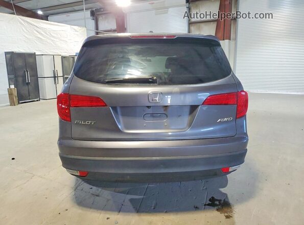 5FNYF6H35GB097811 2016 HONDA PILOT Gray Հետևի տեսք