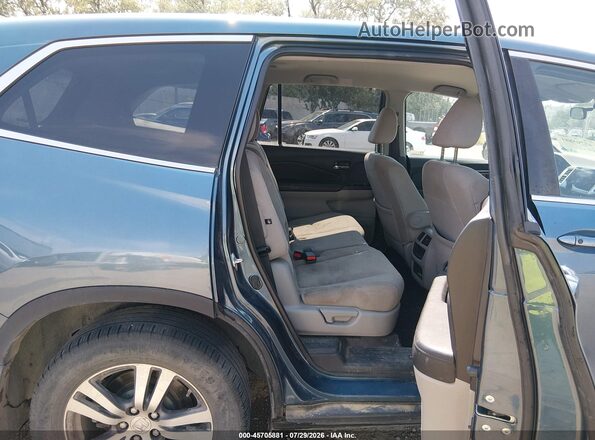 5FNYF6H35JB013316 2018 HONDA PILOT Blue VIN კოდის სტიკერის ხედი