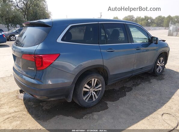 5FNYF6H35JB013316 2018 HONDA PILOT Blue უკანა მარჯვენა