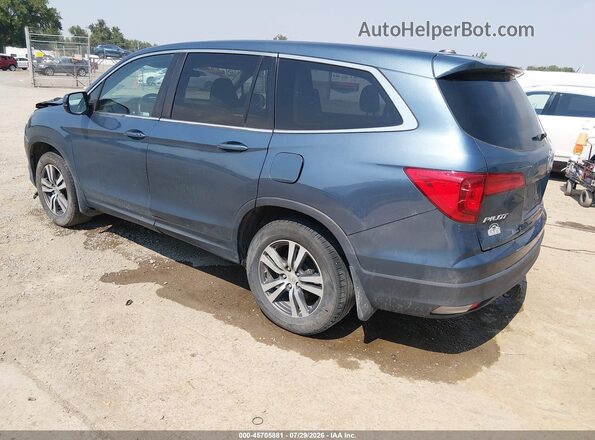 5FNYF6H35JB013316 2018 HONDA PILOT Blue უკანა მარცხენა