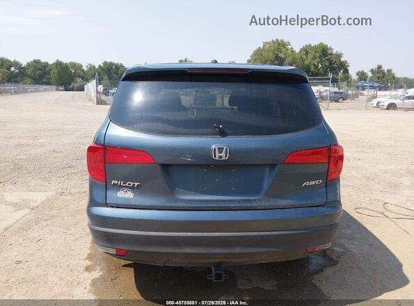 5FNYF6H35JB013316 2018 HONDA PILOT Blue 