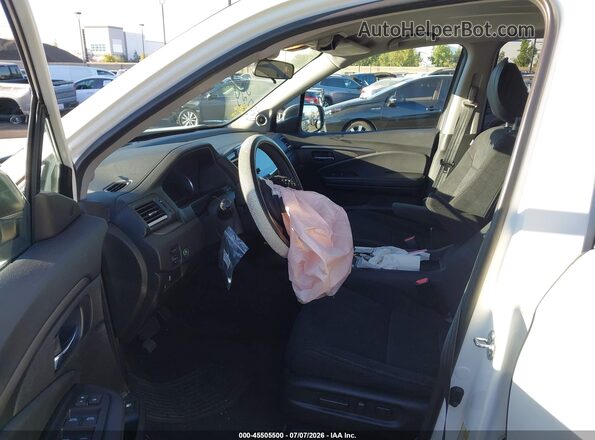 5FNYF6H35KB016038 2019 HONDA PILOT White Vista interior delantera
