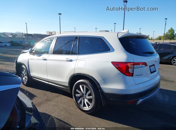 5FNYF6H35KB016038 2019 HONDA PILOT White Vista interior de 360 grados