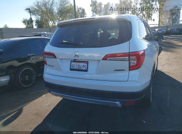 5FNYF6H35KB016038 2019 HONDA PILOT White 