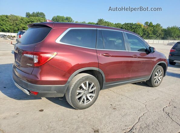 5FNYF6H35KB063439 2019 HONDA PILOT Red Задня права чверть