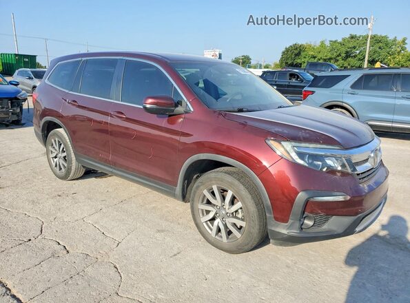 5FNYF6H35KB063439 2019 HONDA PILOT Red Передня права чверть